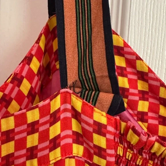 Maeve Anthropologie Women’s 6 Vivienne Maxi Midi Colorful Dress Sleeveless Boho - Picture 8 of 14